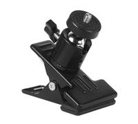 Universals 360 Degree Rotatable Camera Mount Clamp with 1/4Inch Screw for Flexible Photography Studio and Outdoor Tripod Alternative