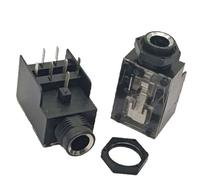 Universals 7Pin Two Channel Sound Jacks 6.35mm Female Sockets For Microphones And Amplifiers Systems TRSs Female Sound Connectors