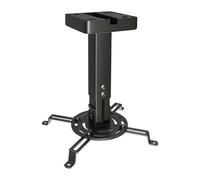 Universals Adjustable Projector Mount Ceiling Installation 25-35cm Extendable Height Metal Flexible Claws Sliding