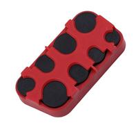 Universals Coin Holder, Portable Car Change Organizers Trucks Accessories Sorter Cars Wallet Pockets Universals for, Red, Mass Beauty