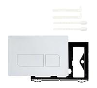 Universals Double Flushing Actuator Plate Wall Mounted Tanks Flush Panel Parts for UP300 UP320 Quick Installation Double Flushing Actuator Plate