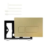 Universals Double Flushing Actuator Plate Wall Mounted Tanks Flush Panel Parts for UP300 UP320 Quick Installation Double Flushing Actuator Plate