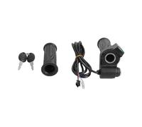 Universals Electric Bike Handlebars Twist Throttle Speed Control Handle Replacement With LED Display Electric Bike With LED Display