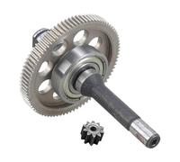 Universals Electric Chainsaw Gear Assembly Kits for Lithium Logging Power Tool Including Motor Pinions and Shaft Lithium Chainsaw Pinions Gear