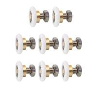 Universals Fit Nylons Rollers Compatibility with Multiple Sliding Shower Door Models Resistance Sliding Hardware