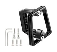 Universals Folding Bike Front Carriers Brackets 3 Hole Split Type Front Rack Mounting Base Multiple Folding Bicycles Quickly Release Rack Installation