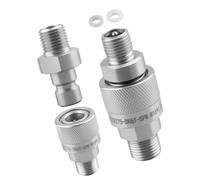 Universals Hydraulic Disconnect Coupling Heavy Duty Hydraulic Hose Connector for Efficient Equipment Changeover Female Thread Pipe Fitting