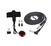 Universals Piezo Guitar Microphone Pickup Clip Piezo Microphone Pickup Electric Acoustic Guitar Pickup Enduring