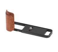 Universals Quick Release Plate Comfortable Wooden Handle Rapid Setups Not Tools Need for XE5 Standard Tripods Aluminum Plate
