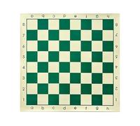 Universals Rolls Up PU Game Board Light Weight, Green 43CM | Portable PU Chesses Board, Soft Rollable Chessboard, Student Adult, Educational Game, Enduring