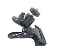 Universals Rotatable Metal Clamp With Durability PVC Base 360 Photography Mount Studio Outdoor Camera Clamp For Live Streaming