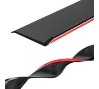 Universals Self-Adhesive Window Weather Bar, 0.5m-5m Black Door Rubber Rain Drip Guard Window Gap Water Barrier Cap Rain Deflector, Cuttable, Weather-resistant Durable, Indoor Outdoor(5.5cmx2.5M)