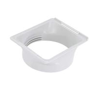 Universals Thread Air Conditioners Exhaust Hose Coupler, Square to Round Ac Exhaust Duct Pipe Adapter, Air Conditioning Exhausts Duct Hose Adapter Removable Portable Airs Window Accessories