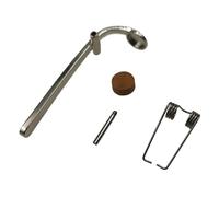 Universals Trombone Water Valves Trombone Waterkey Spit Value Springs Cork Replacement Parts Easy To Use Trumpet Drain Valves