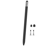 Universals Two Tip Styluses Pen 3 In1 Design Soft Silicone Heads for Tablets Phones Precise Touch Control Screen Friendly Styluses for Meeting Note and Sketches