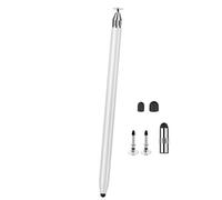 Universals Two Tip Styluses Pen 3 In1 Design Soft Silicone Heads for Tablets Phones Precise Touch Control Screen Friendly Styluses for Meeting Note and Sketches
