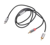 Universals Type C to 2RCA Auditory Cable Supporting Multiple Devices Premium Sound in Various Setting Portable Auditory Cable