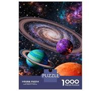 universe 1000 Piece Jigsaw Puzzle Cosmic Galaxy Planet Cardboard Puzzle Adult Puzzles Educational Puzzle Family Jigsaw Puzzles for The Whole Family 38x26cm/1000pcs