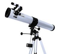 Universe 900-76 Reflector Telescope Pack + 4 Eyepieces + 2 Lenses + Filter + Finder + Equatorial Mount + Tripod