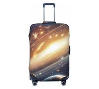 Universe and Solar System Elastic Travel Luggage Cover Suitcase Protector, Print Suitcase Baggage Cover Anti-Scratch