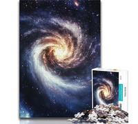 Universe Andromeda Jigsaw Puzzles for Adults Teenagers Jigsaws Puzzle,Help The Brain Exercise Addictive Toys to Cultivate Patience Suitable for Couples (50x75cm)