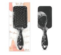 Universe Astronaut Hair Brush Space Astronaut Wet Dry Air Cushion Hair Brush Plastic Detangler Hairbrush for Kids Adults Back To School Gift Women Men