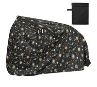 Universe Black Watercolour Mystical Bike Cover Outdoor Uv Resistant Road Bike Cover Bikes Accessories
