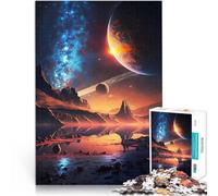 Universe Dreamscape1000 Piece Jigsaws for Adults Puzzle Educational Games Home Decoration Enhance love between couples 38x26cm