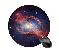 Universe Gala Gaming Mouse Pad Funny Mousepad with Non-Slip Rubber Base Cute Mouse Pads for Desk for Women Small Portable Mouse Mat for Laptop Mini Computer Mousepads 7.8x7.8 Inches