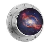 Universe Gala Mechanical Kitchen Timer, 60 Minute with Magnetic Basefor Meeting Cooking Working