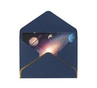 Universe Galaxy Outer Space Thank You Card Envelope 4x6 Inch Wedding Baby Shower Thank You Bride Shower Business Birthday.