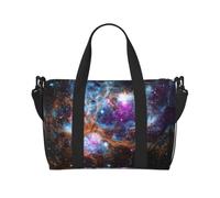 Universe Galaxy Space. Print Waterproof Travel Tote Bag,Carry On Weekender Duffle for Gym Overnight