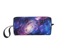 Universe Galaxy Star Space Printed Travel Makeup Bag Portable Cosmetic Bag Makeup Case Toiletry Handbag Organiser for Women