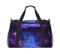 Universe Galaxy Star Space Travel Duffel Bag Large Foldable Waterproof Overnight Bag Beach Swim Bags Pool Sports Gym