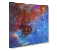 Universe in Abstract Vol.13 Canvas Print | Gallery Wrapped 30mm Frame Wall Art | 20x20 inches | Ready to Hang | Abstract Space Picture | Living Room Bedroom Lounge Office