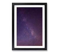 Universe in Abstract Vol.21 Framed Print | A2 Black Framed Wall Art | Ready to Hang | Abstract Fantasy Picture | Living Room Bedroom Lounge Office