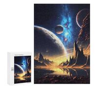 Universe Infinity - Adult Wooden Jigsaw, 300 PCS, Seasonal Gift; for Shared Table Time