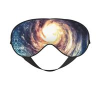 Universe Milky Way Galaxy Print Functionality Eye Mask Sleep Lightweight Travel Yoga Camping Outdoors Relaxation