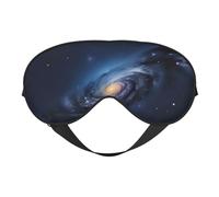 Universe Milky Way Galaxy Print Outdoor Travel Stylish Eye Mask Adjustable Sleep Camping Meditation Relaxation