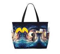 Universe Milky Way Galaxy Print Stylish Bag Waterproof Tote Multi-Pockets Foldable Lightweight Outdoor Adventures