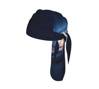 Universe Milky Way Galaxy Printed Cap Do Rag, Moisture Wicking Cycling Cap Helmet Liner for Biking Running Hiking