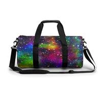 Universe Nebula Sport Duffel Bag Gym Bag Weekend Overnight Bag for Travel Camping Hiking Beach 45x23x23cm