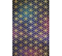 Universe Notebook: Beautiful Universe Sacred Geometry design Notebook Journal with 120 blank pages to write your happy thoughts, things you are ... Planner, Daily Journal, Positive Affirmations