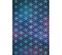 Universe Notebook: Beautiful Universe Sacred Geometry design Notebook Journal with 120 blank pages to write your happy thoughts, things you are ... Planner, Daily Journal, Positive Affirmations
