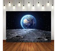 Universe Outer Space Cosmos Solar System Planets Stars Travel Party Photography Backdrop Background Print Wall Decorations Backdrop Party Background Decor