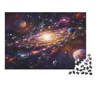 Universe Planet (1)_9 1000 Piece Puzzles for Adults on Thick Blue Board Colourful Jigsaws for Quiet Time Activities And Date Night Ideas 70x50cm/1000pcs