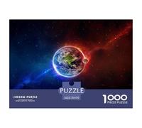 Universe-planet Jigsaw Puzzle Waterproof 1000 Piece Puzzle for Adults Gifts Impossible Adults Jigsaw Puzzle Home Decoration Puzzle