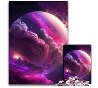 Universe Planet Landscape Puzzles for 1000 Piece Jigsaw Puzzles Brain Challenge Gift, Educational Activity for Teenagers 26X38CM/10.23x14.96inch