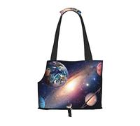 Universe Planet Printed Dog Carrier Cat Carrier Pet Carrier Tote Soft-Sided Foldable for Subway Shopping Hiking Traveling