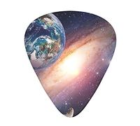 Universe Planet Printed Guitar Picks 12 Pack Picks Sampler With Storage Box For Guitar Bass Ukulele 0.46mm
